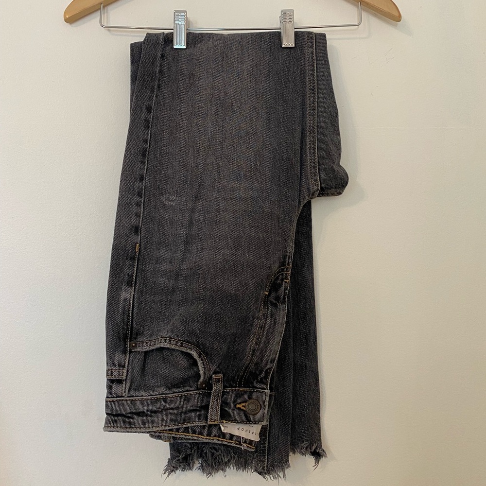 Topshop High Waisted Tall Mom Jeans